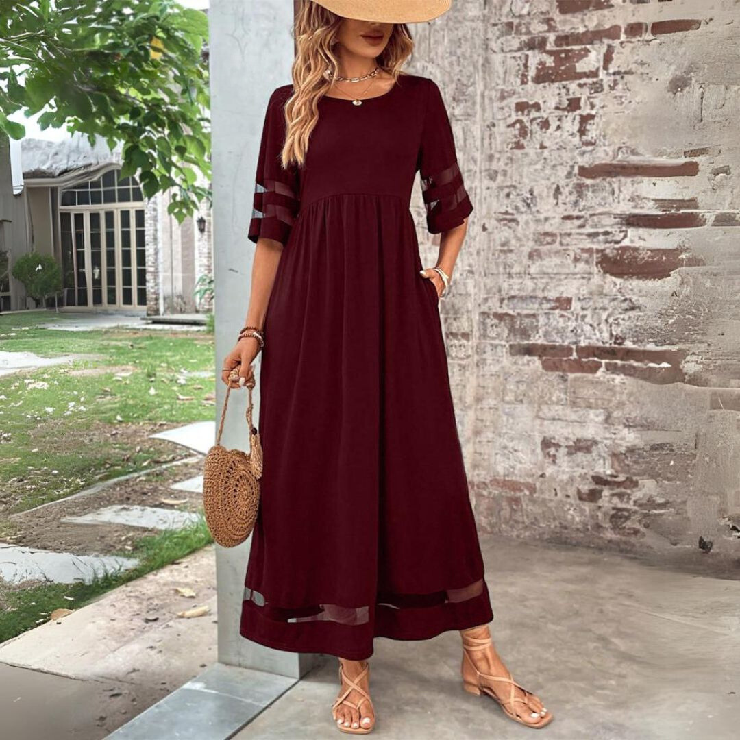 Maxi elegant dress for women | Narcisse -6