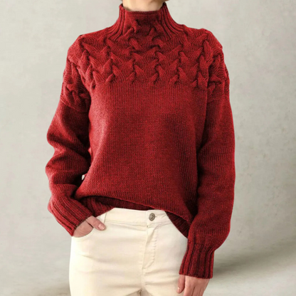 Chic warm sweater for women | Lilianne -3