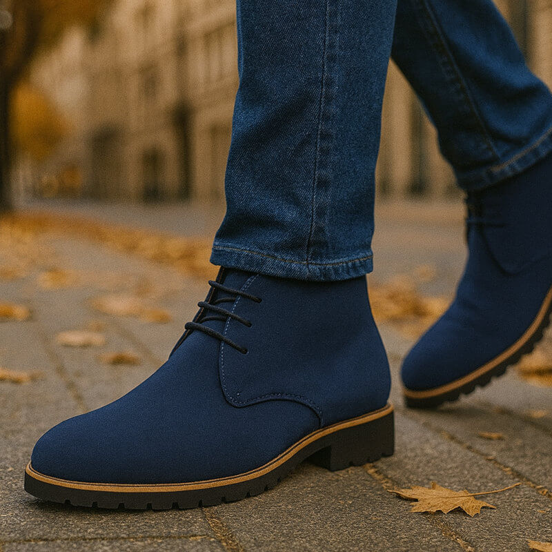 Ankle chukka elegant boots for men | Adrien -5