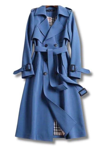 Trench classic coat for women | Elara -4