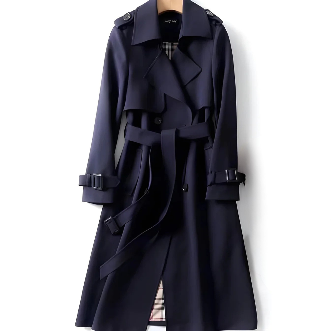 Trench elegant classic coat for women | Belted -7