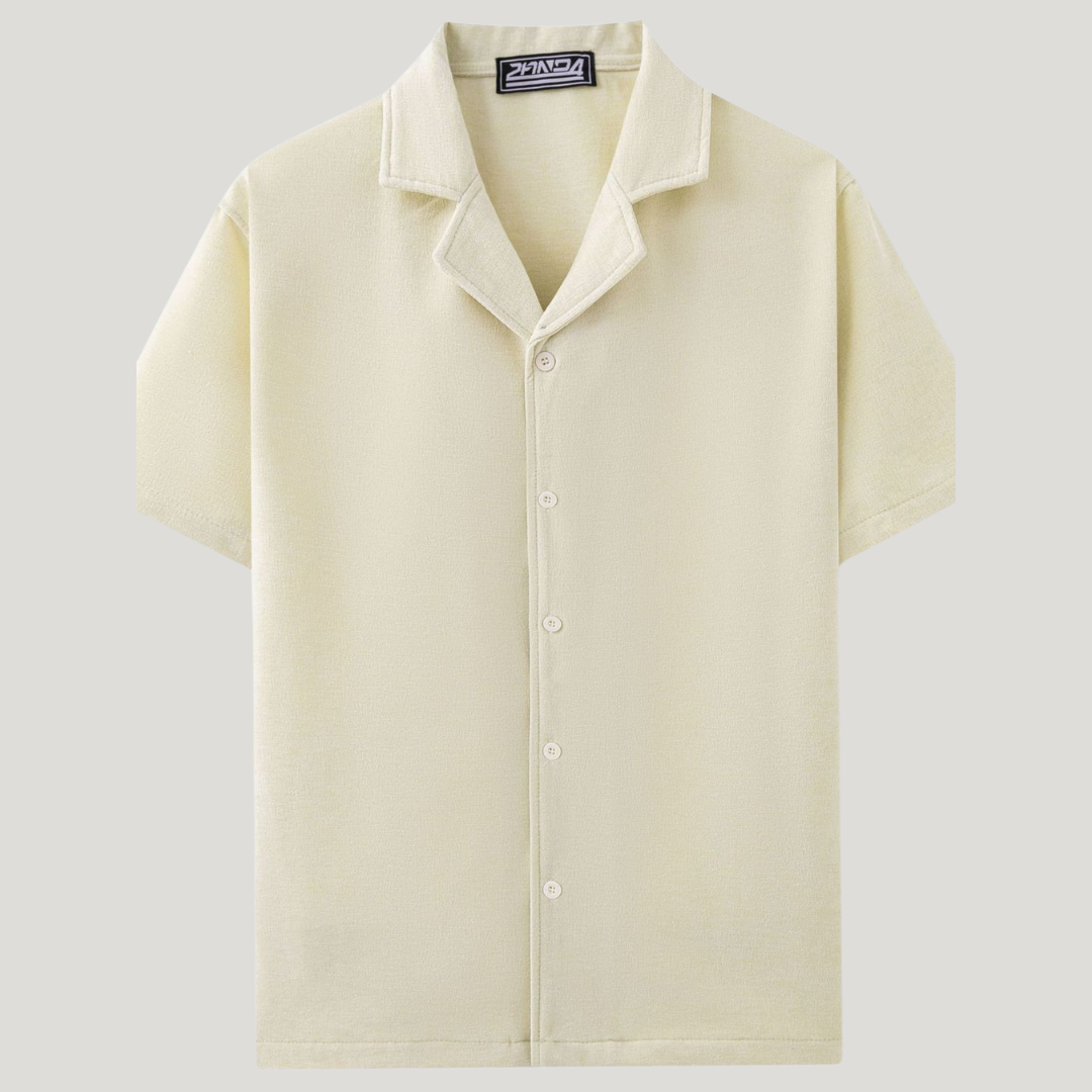Up short-sleeve shirt for men -4
