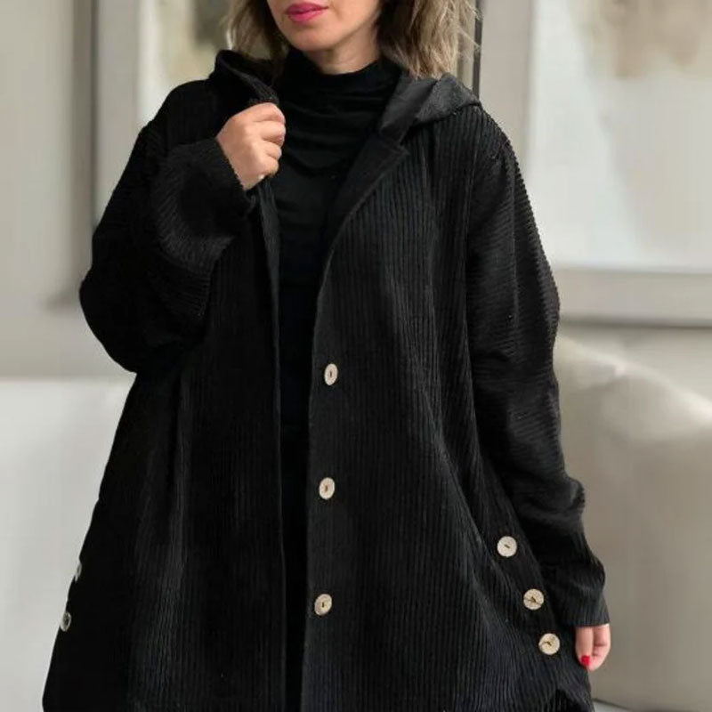 Casual hooded jacket for women -4