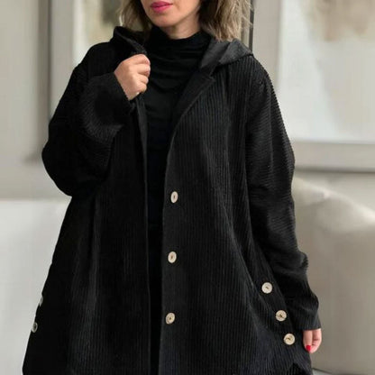 Casual hooded jacket for women -4