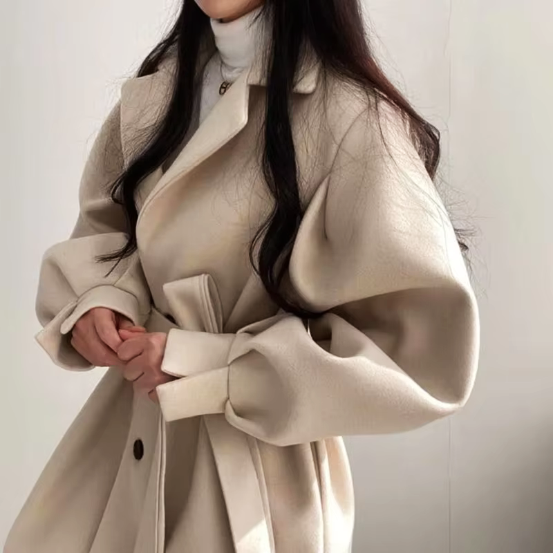 Classic belted jacket for women | Mavis -3