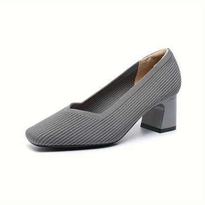 Elegant heeled stable pumps for women | Ameline -14