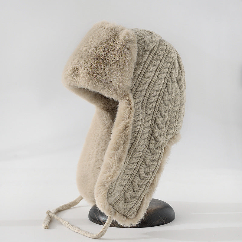 Lei feng cotton hat for women | Quinlyn -4
