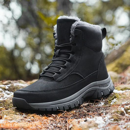 Snow winter work warm waterproof boots for men | Alexandre -1