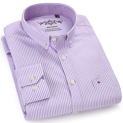 Button-up classic shirt for men | Peter -7