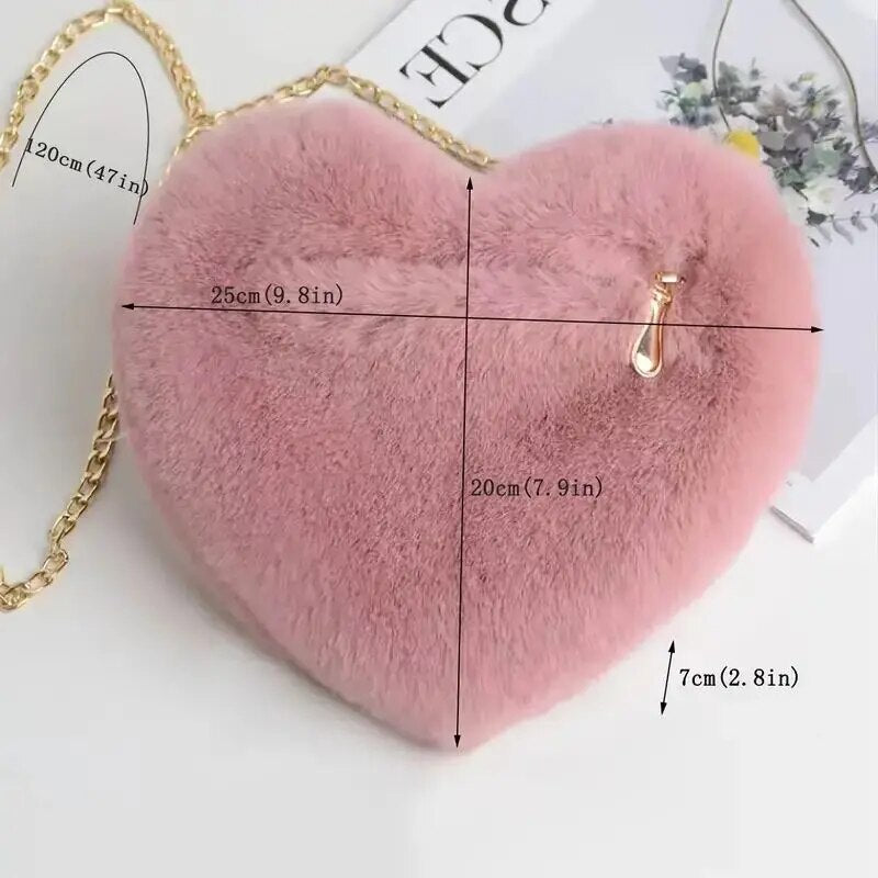 Shape heart handbag for women | Alia -4