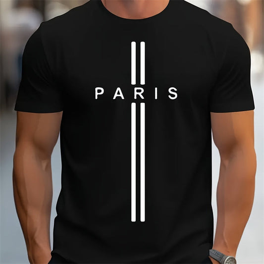 Casual city t-shirt for men | Hugh -1