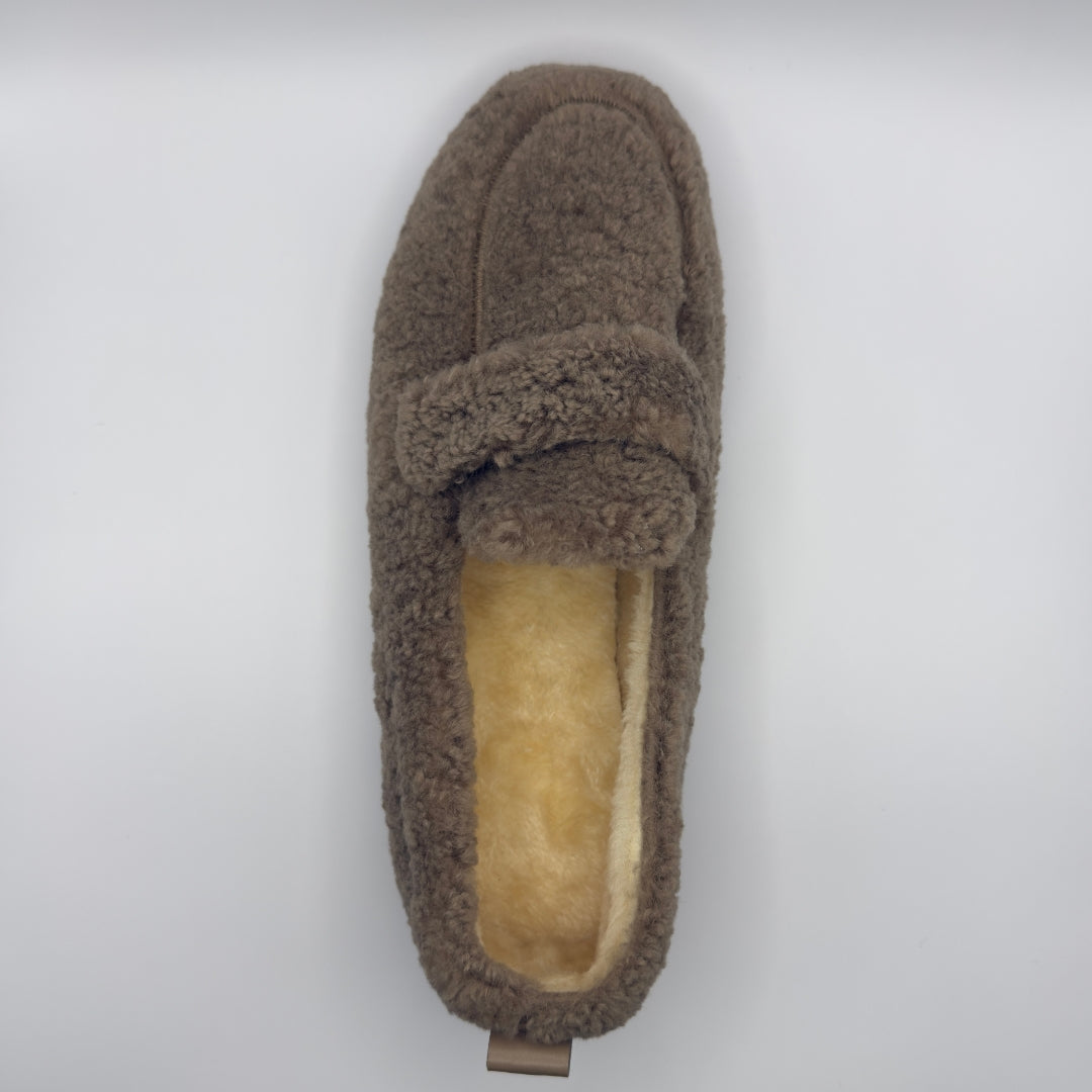 Cozy elegant winter loafers for women | Selene -13