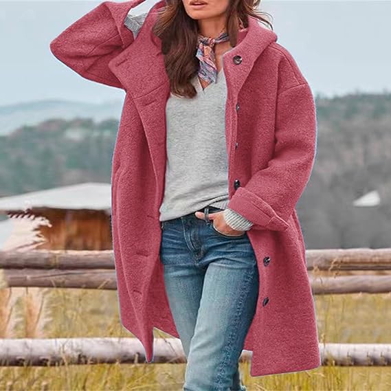 Warmth look daily coat for women -5