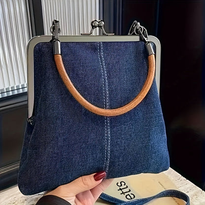Structured shoulder modern frame silhouette bag for women | Maren -1