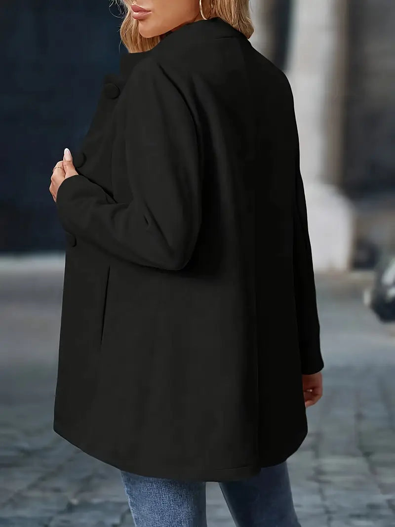 Elegant refined coat for women | Structured cut -15