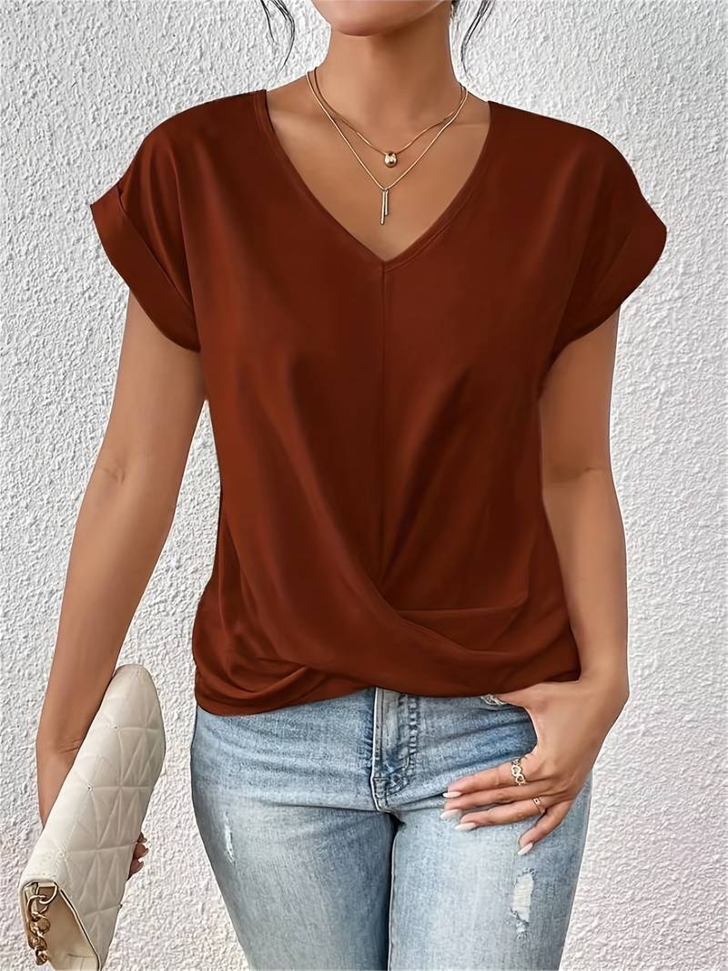 Casual short-sleeve t-shirt for women | Shanty -3
