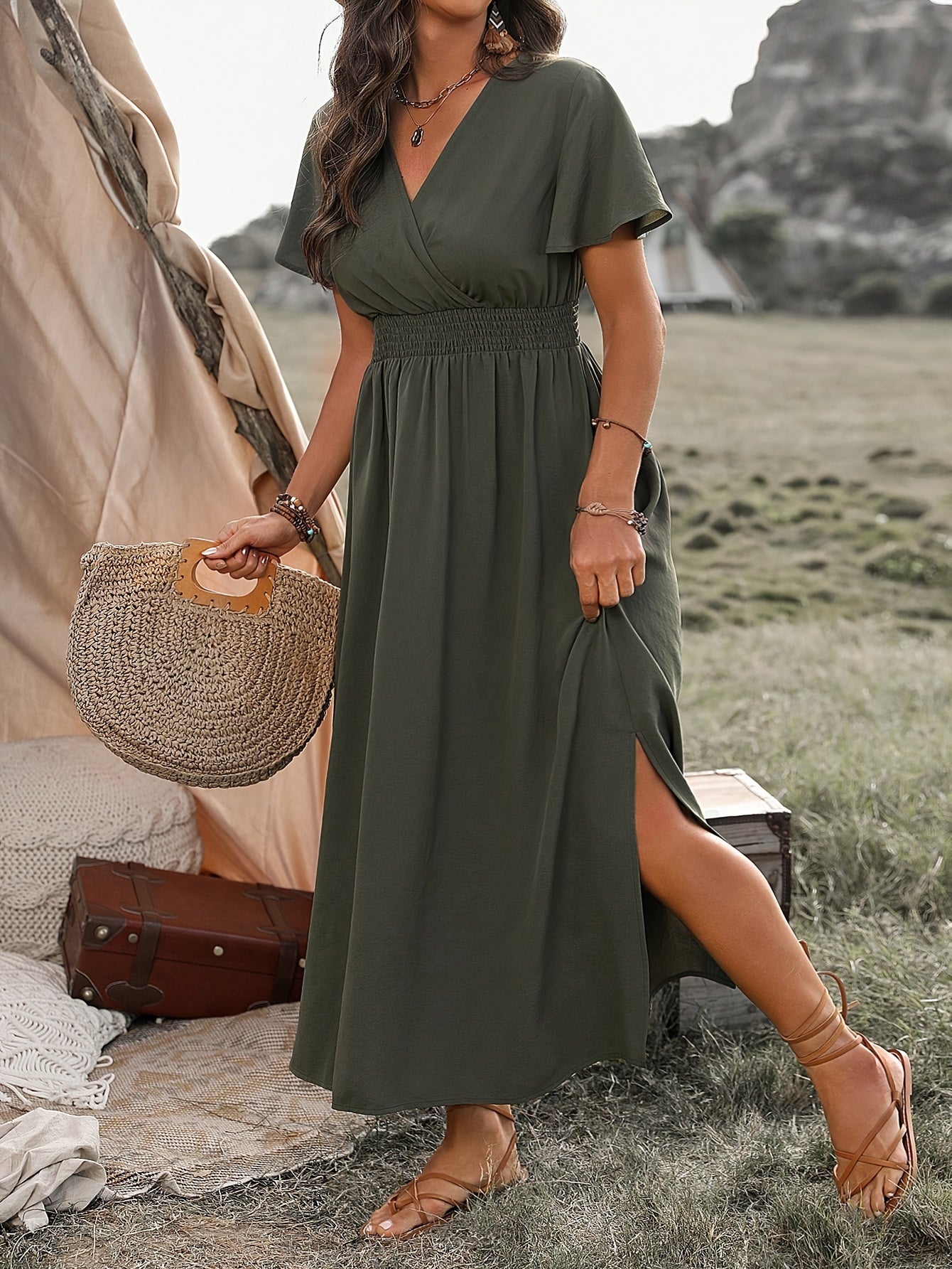 Summer elegant dress for women | Brielle -1