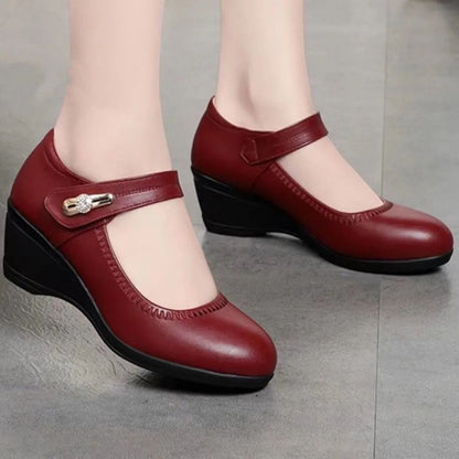 Elegant comfort pumps for women | Wedge heel -3
