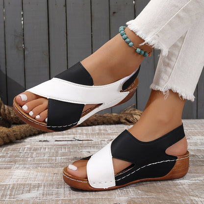 Wedge elegant sandals for women | Eliane -1