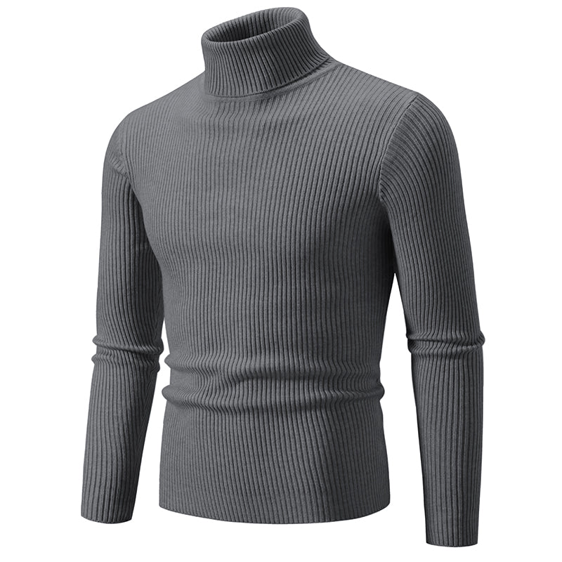 Turtleneck slim sweater for men | Oliver -7