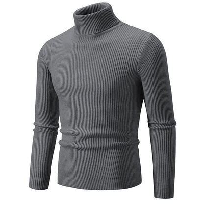 Turtleneck slim sweater for men | Oliver -7