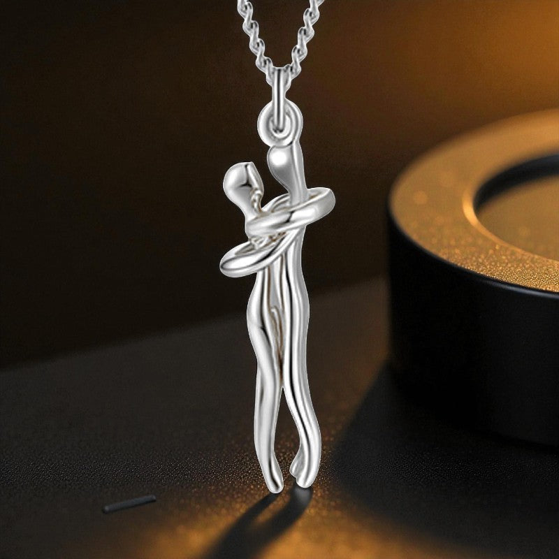 Unisex pendant symbolic necklace for women | Amelya -4