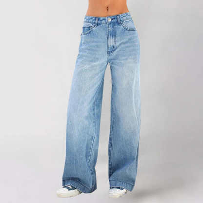 Smart harajuku jeans for women | Roxanne -2