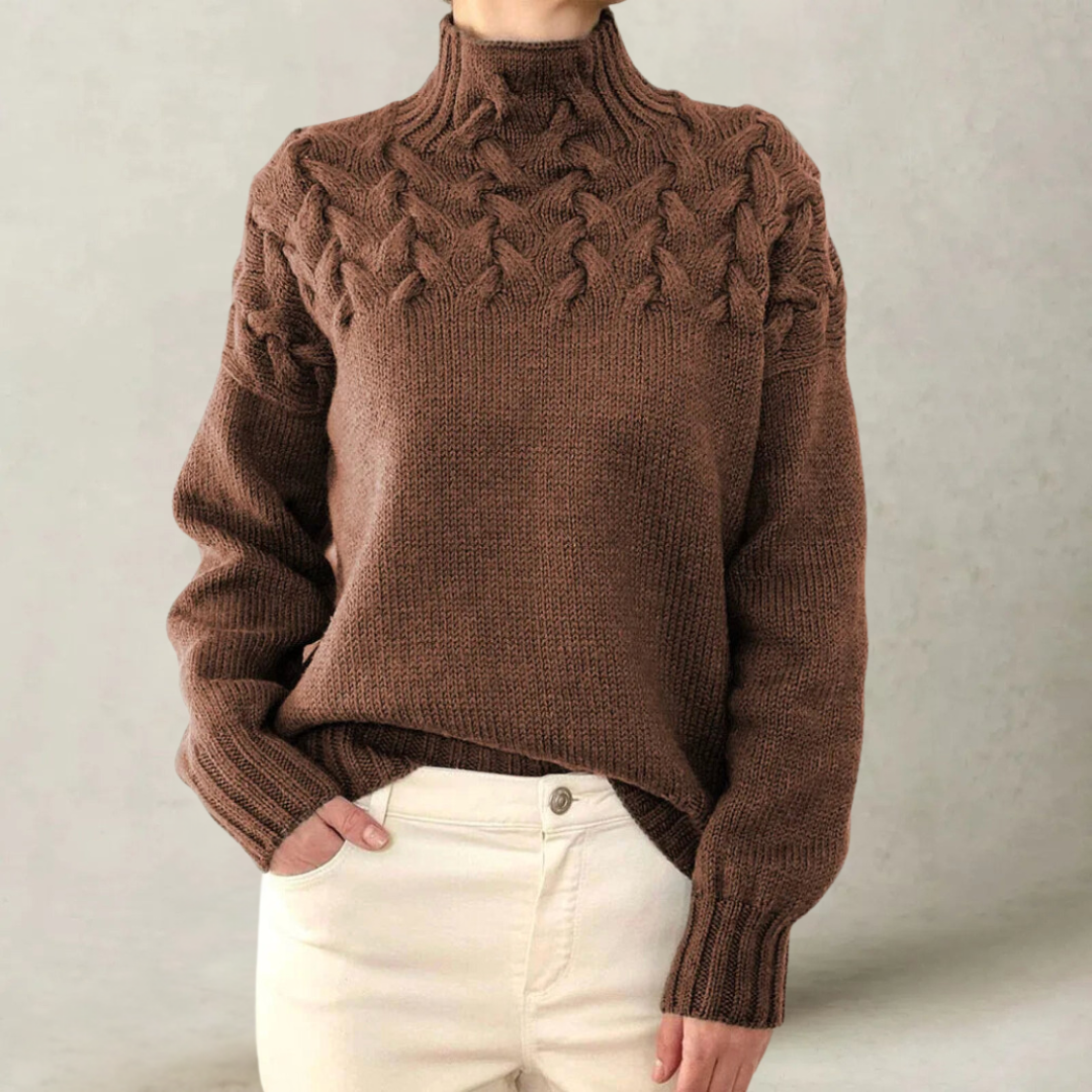 Chic warm sweater for women | Lilianne -2