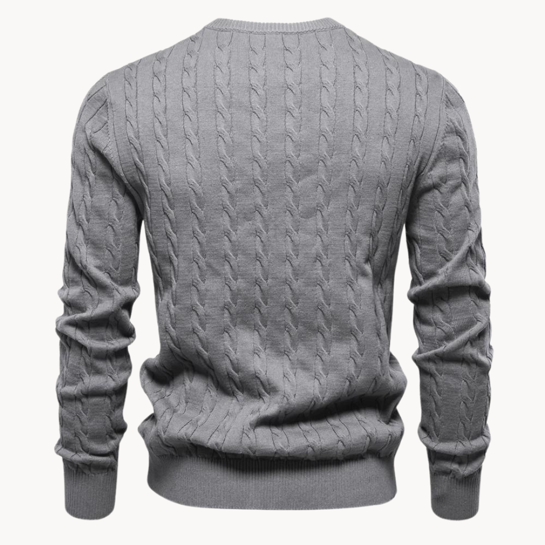 Soft cotton sweater for men | Lark -6