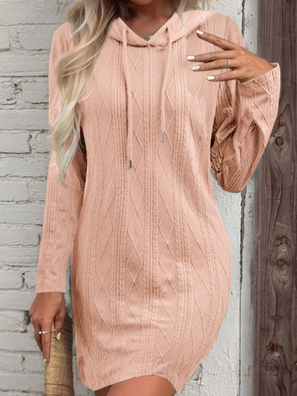 Dress ribbed – knit long-sleeve sweater for women | Bertille -3