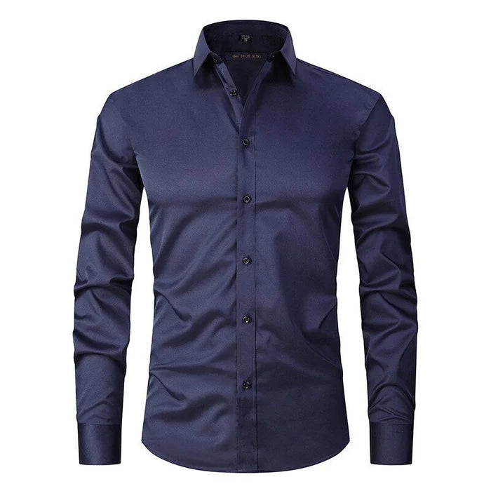 Button-up stretchy quality premium shirt for men | Liam -7
