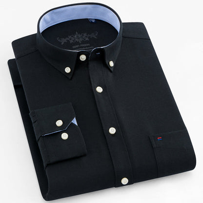 Button-up classic shirt for men | Peter -2
