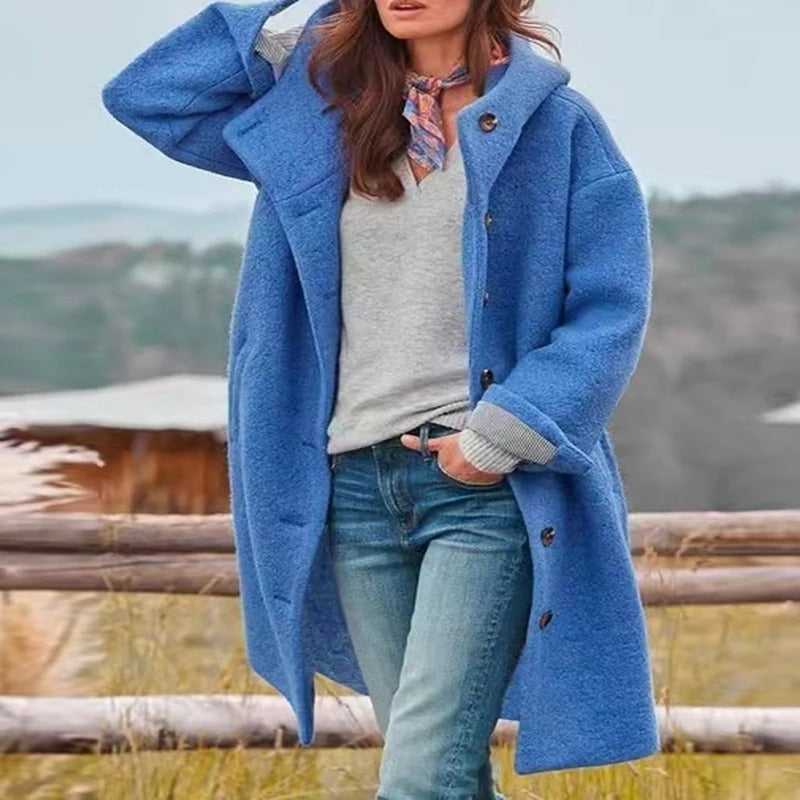 Warmth look daily coat for women -3