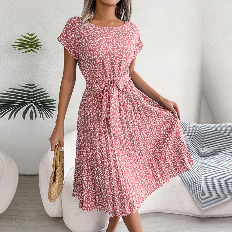 A-line chic dress for women | Janette -4