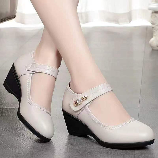 Elegant comfort pumps for women | Wedge heel -1