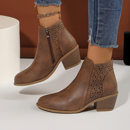 Ankle elegant comfortable boots for women -11