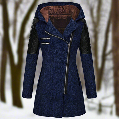 Elegant hood jacket for women | Lorelei -2