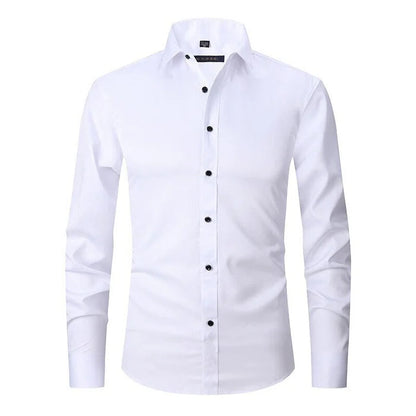 Button-up stretchy quality premium shirt for men | Liam -1