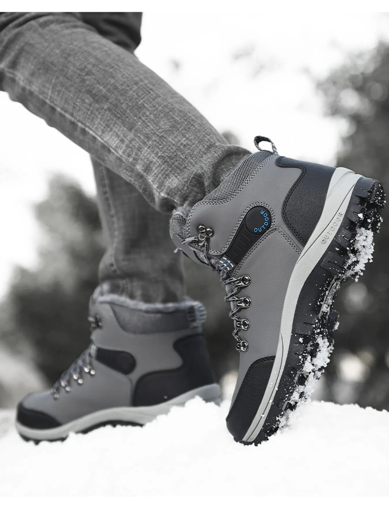 Winter waterproof shoes for men | Alban -4