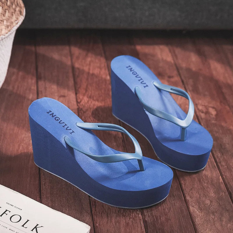 Comfortable platform slides for women | Ariane -5