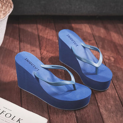 Comfortable platform slides for women | Ariane -5