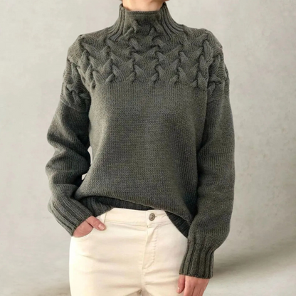 Chic warm sweater for women | Lilianne -4