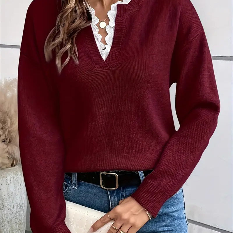 Elegant comfortable sweater for women -7