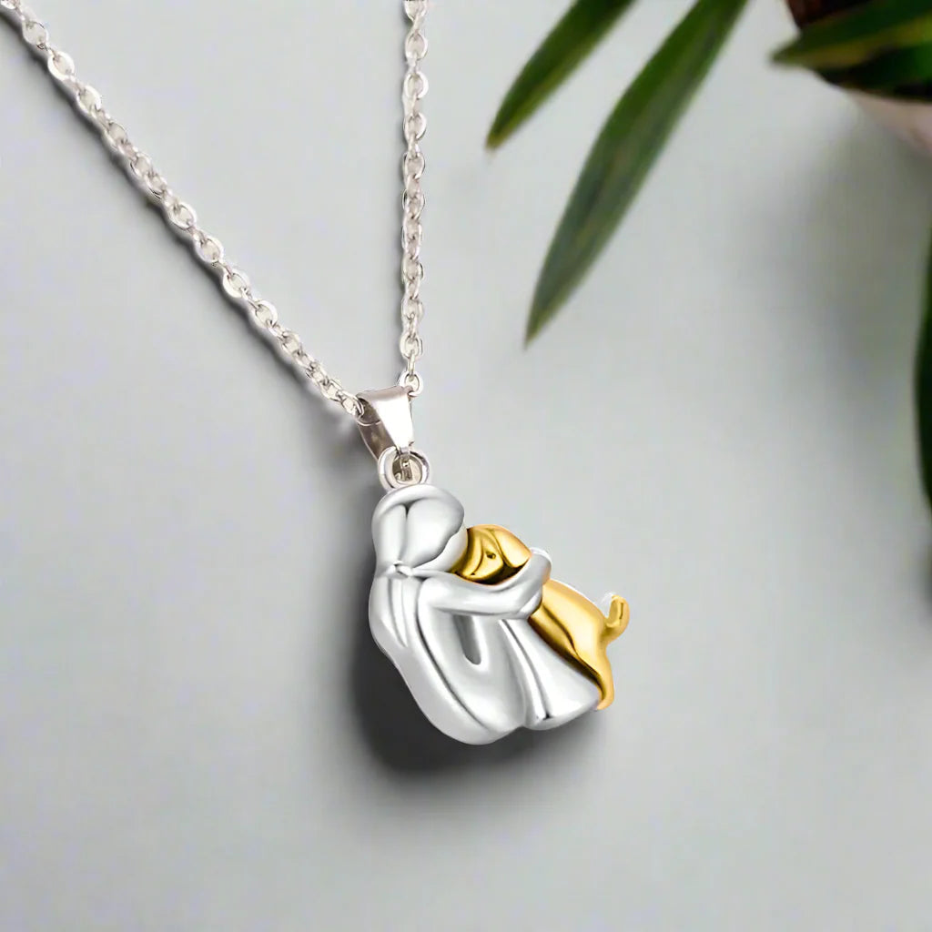 Pendant chien necklace for women | Leontine -3
