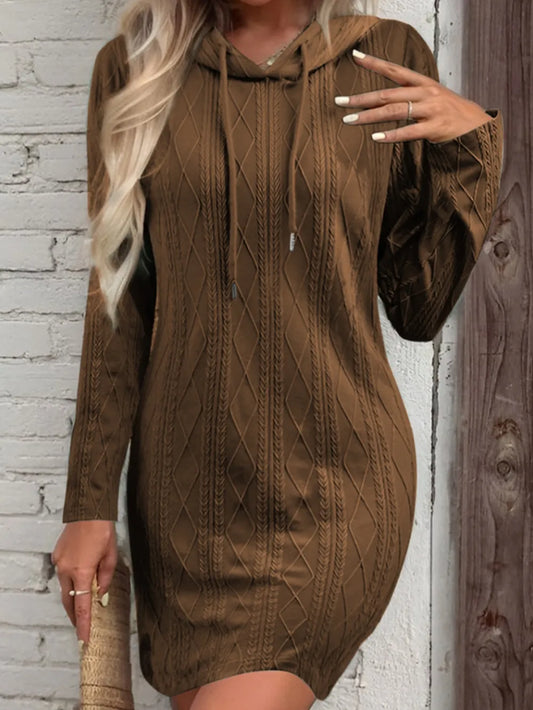 Dress ribbed – knit long-sleeve sweater for women | Bertille -1