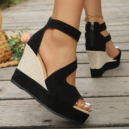 Elegant orthopedic wedge sandals for women | Celeste -4