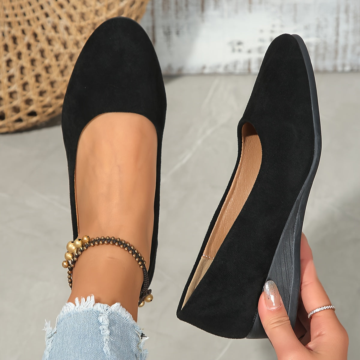 Elegant comfortable heels for women | Wedge heel -2