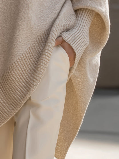 Oversized elegant sweater for women | Serena -5