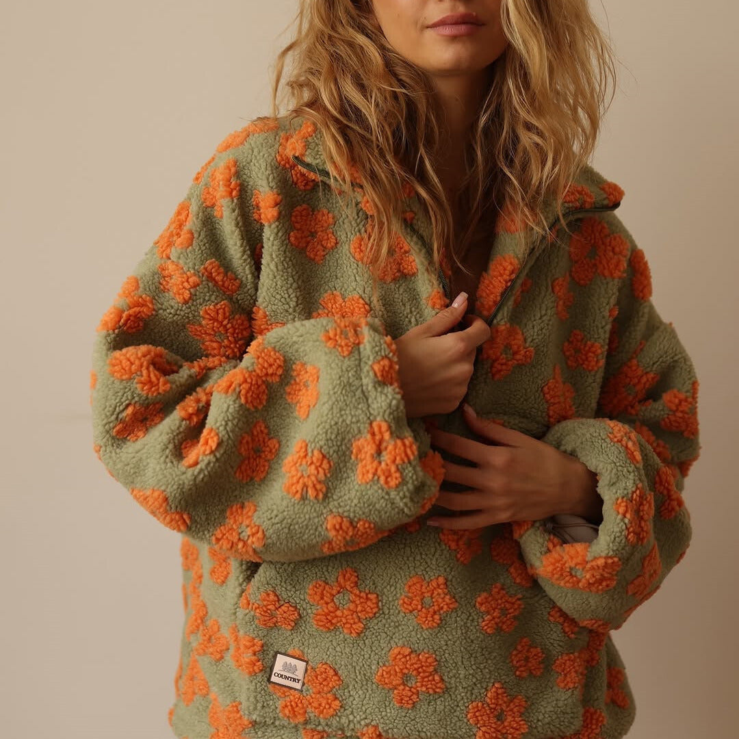 Cosy soft sweater for women | Softness boho and Comfort -4