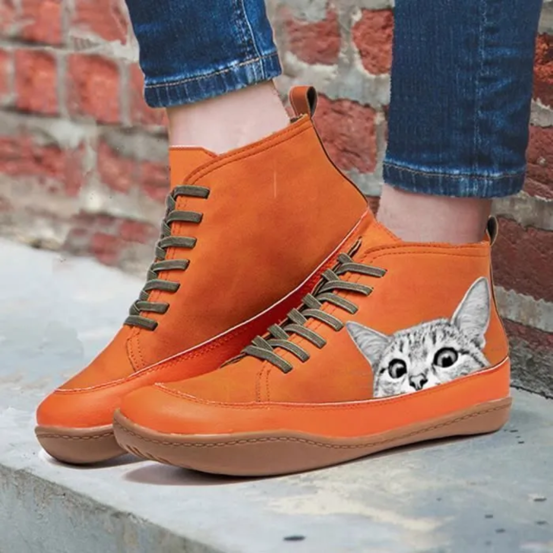 Ankle elegant boots for women | FelineStep -9